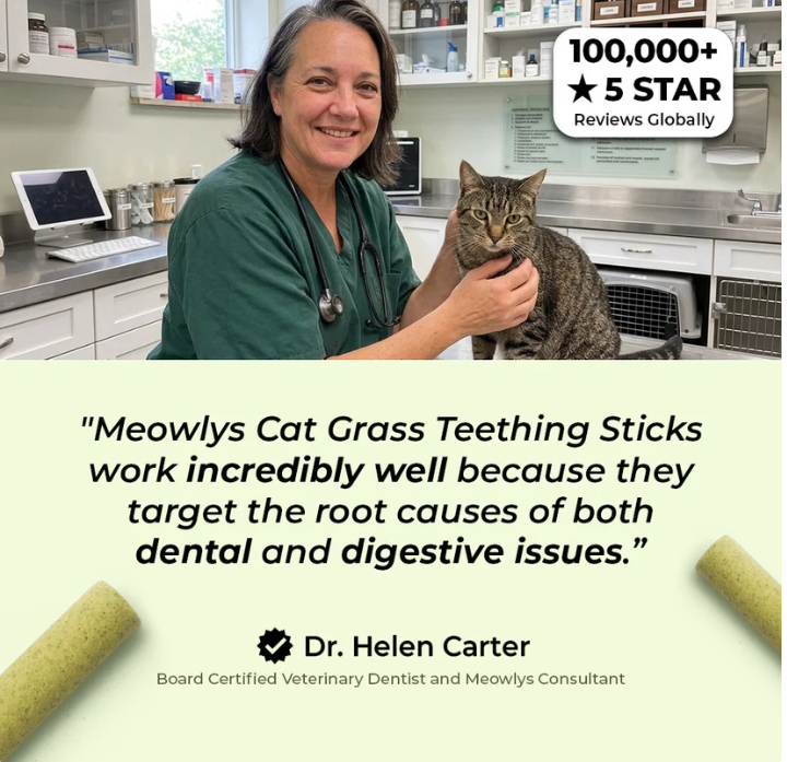 Cat Grass Digestion Sticks